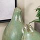 Crestview Collection Partridge 3-Piece Green Statue Set-4