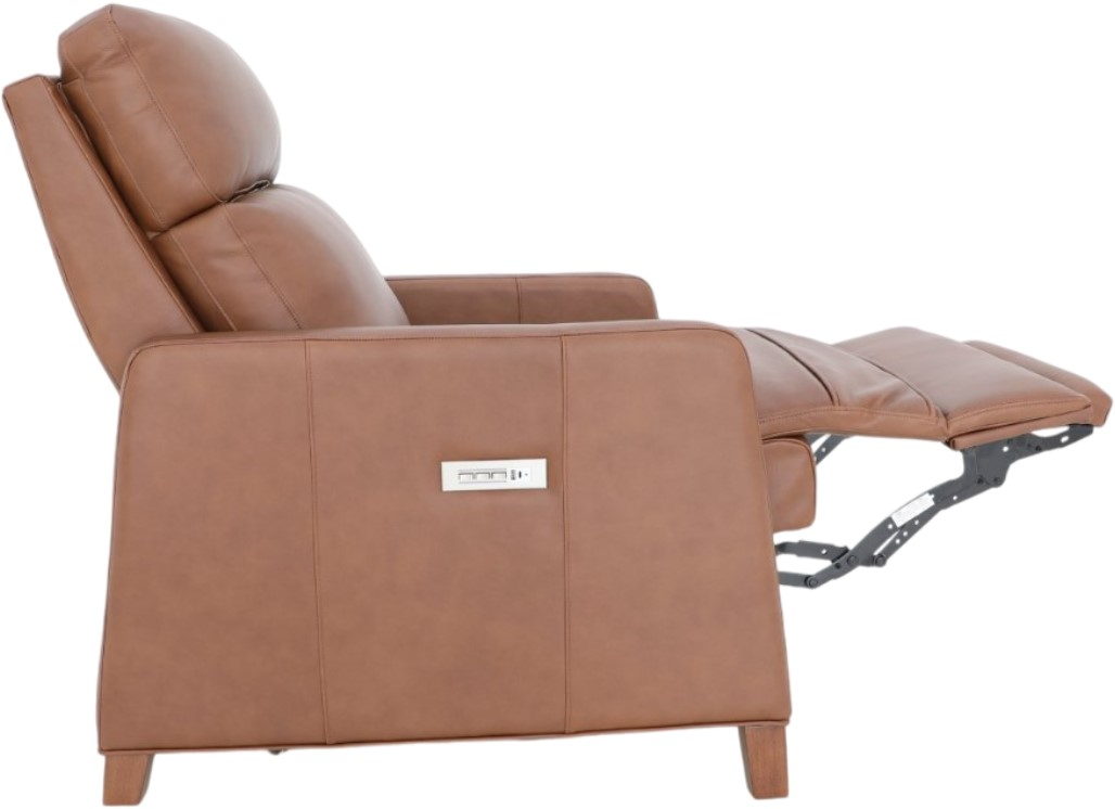 BarcaLounger® James Dobbs Saddle Leather Power Recliner | Bell's