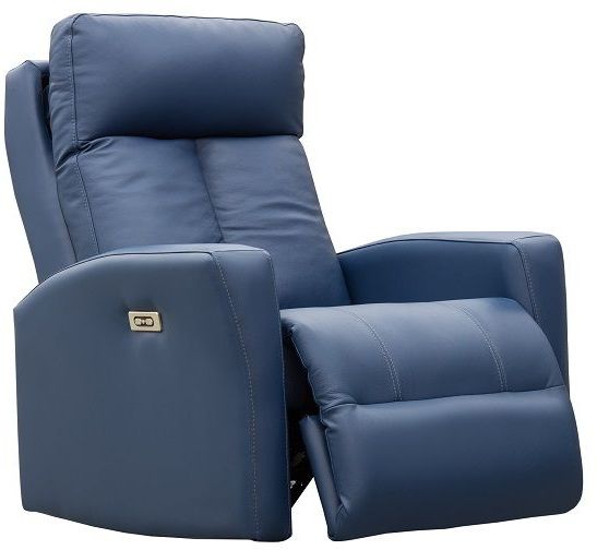 Elran C0042 Blue Rocker Recliner Halton Hills Furniture Appliances