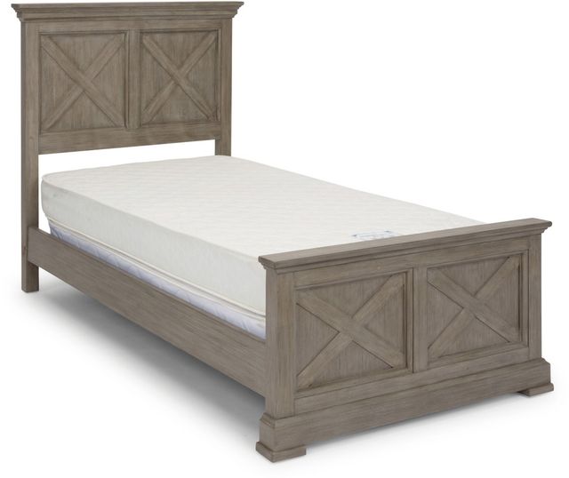 homestyles® Mountain Lodge Gray Twin Bed-2