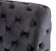 VIG Furniture Modrest Legend Black Velvet/Rosegold Queen Panel Bed-4