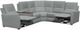 Palliser® Furniture Customizable Luna 3-Piece Power Reclining Curved Sectional-1
