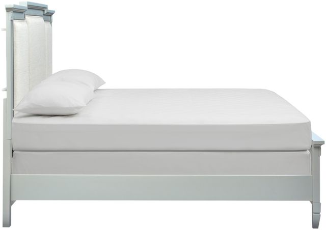 Magnussen Home® Glenbrook Pebble California King Panel Bed with Upholstered Headboard-2