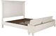 Sunny Designs™ Carriage House Weathered Creme Queen Storage Panel Bed-2