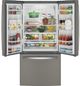 GE® 33" 18.6 Cu. Ft. Slate Counter Depth French Door Refrigerator-4