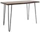 Jofran Inc. Nature's Edge Chestnut 52" Counter Dining Table with Black Base-0