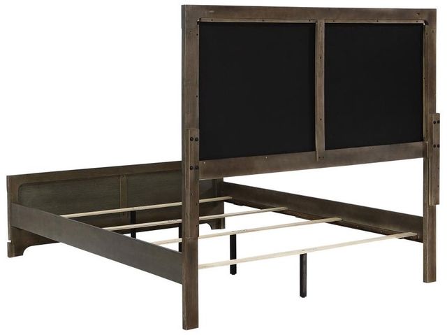Coaster® Gran Park Beige/Dark Cocoa Eastern King Panel Bed -3