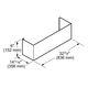 Thermador® 6" Tall Duct Cover for 48" Hood-1
