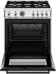 Bertazzoni Professional Series 30" Fingerprint Resistant Stainless Steel Pro Style Gas Range-1