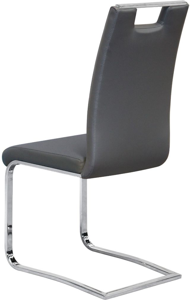 Mazin Furniture Zane Gray Side Dining Chair-1