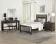 Vaughan-Bassett Cottage Too Coffee Youth Full Slat Footboard-1
