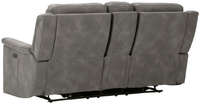 Signature Design by Ashley® Next-Gen DuraPella Slate Power Reclining Loveseat with Console and Adjustable Headrest-4