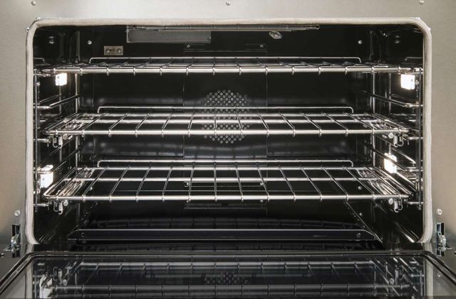 BlueStar Platinum X8 36" RAL Paint Pro-Style Gas Range with Brushed Stainless Steel Trim-3