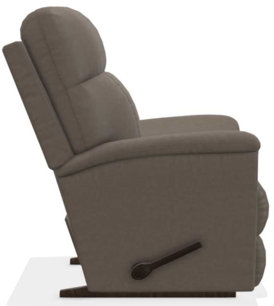La-Z-Boy® Arthur Grey Leather Rocking Recliner-2
