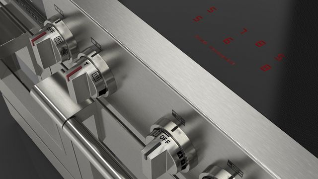 Fulgor Milano Sofia 48" Stainless Steel Pro Style Slide In Induction Range-6