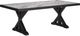 Signature Design by Ashley® Beachcroft Black/Light Gray Outdoor Dining Table-0