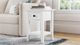 Modus Furniture Grace Snowfall Drink Table-1