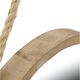 A & B Home Brown Rally Wood Mirror-4