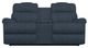 La-Z-Boy® Pinnacle Navy Power Wall Reclining Loveseat with Console, Headrest, and Lumbar-1