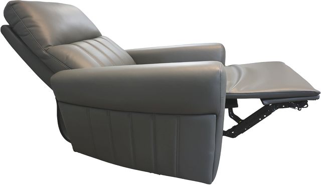 UltraComfort™ Warmth Collection Cinder Ash Medium Power Recliner with Heat and Adjustable Headrest-2