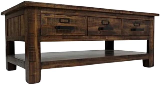 Jofran Inc. Cannon Valley Brown Cocktail Table-0