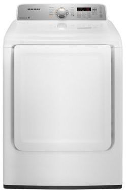 Samsung Front Load Gas Dryer-White-0