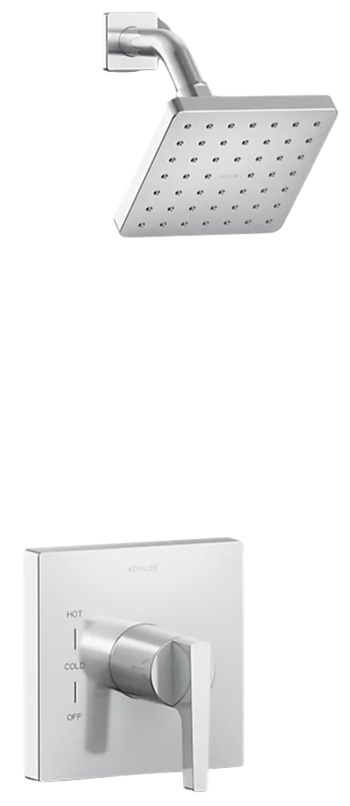 KOHLER® Honesty® Rite-Temp® Polished Chrome 2.5 GPM Shower Trim Kit-0