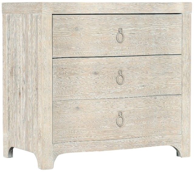 Hooker® Furniture Serenity Antigua Surf 3-Drawer Nightstand-0