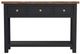 A-America® Stormy Ridge Chickory Top Sofa Table with Slate Black Base-2