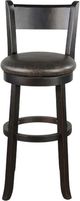 Sunny Designs™ Scottsdale Black Walnut 17" Swivel Bar Stool-2