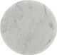Moe's Home Collection Jinxx Marble Grey Side Table with Charcoal Base-2