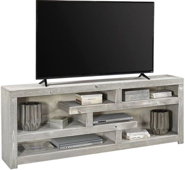 aspenhome® Avery Loft Limestone 72" Open Display/Console-1