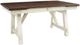 American Wholesale Furniture Laurel Manor II Cherry Dining Table with White Base-0