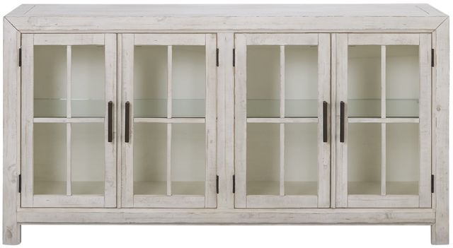 Magnussen Home® Bronwyn Alabaster Buffet Curio-2