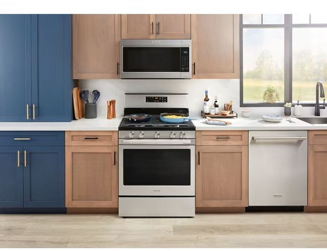 Maytag® 1.7 Cu. Ft. Fingerprint Resistant Stainless Steel Over The Range Microwave-9