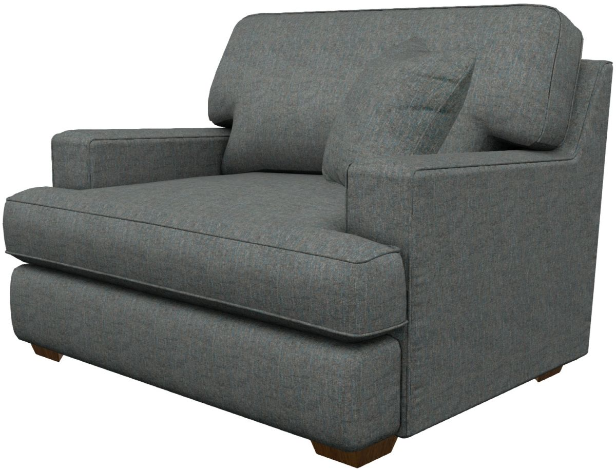 La-Z-Boy® Paxton Midnight Chair and a Half | Alton