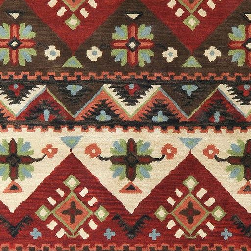 Surya Dream Red 3'x5' Area Rug-1