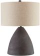 Currey & Company Zea Antique Black/Natural Table Lamp-1