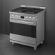 Smeg Professional 30" Stainless Steel Pro Style Gas Range-2
