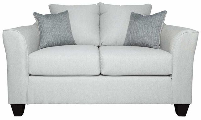 Coaster® Salizar Sand Upholstered Track Arm Loveseat-1