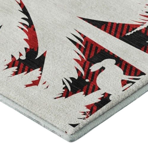 Dalyn™ Rug Company Merry & Bright MY26 Red 5'x8' Area Rug-3