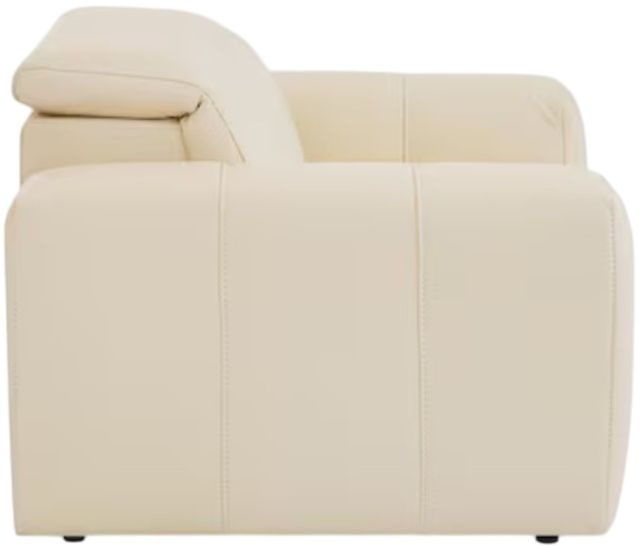 Bassett® Furniture Club Level Airy Linen Leather Power Recliner-2
