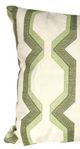 A & B Home Beige/Green 18"x18" Throw Pillow-1