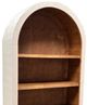 Million Dollar Rustic Andrew Brown/Frosted White Bookcase-1