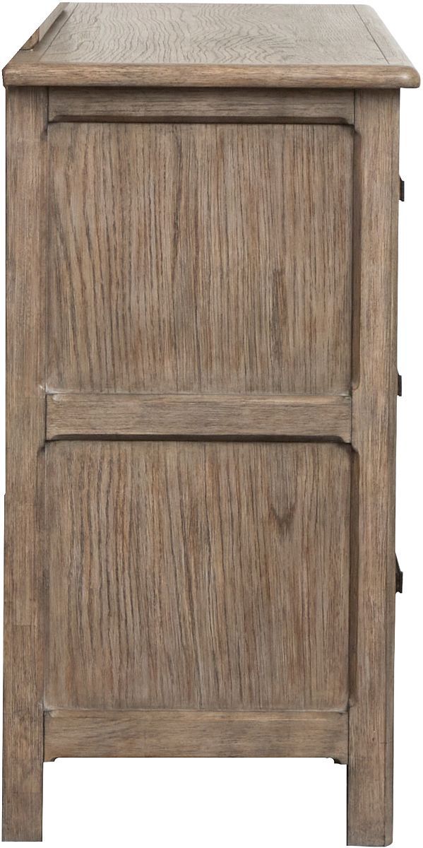 Magnussen Home® Claremont Smokey Taupe Double Drawer Dresser-3
