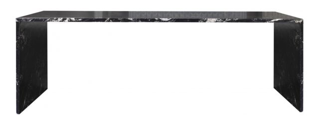Meridian Furniture Lucca Black Marble Coffee Table-1