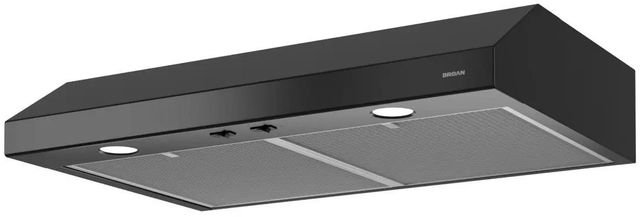 Broan® Glacier BCSD1 Series 42” Under Cabinet Range Hood-Black-1