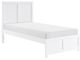 Homelegance® Galen White Twin Platform Bed-0