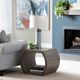 Crestview Collection Infinity Stained End Table-1
