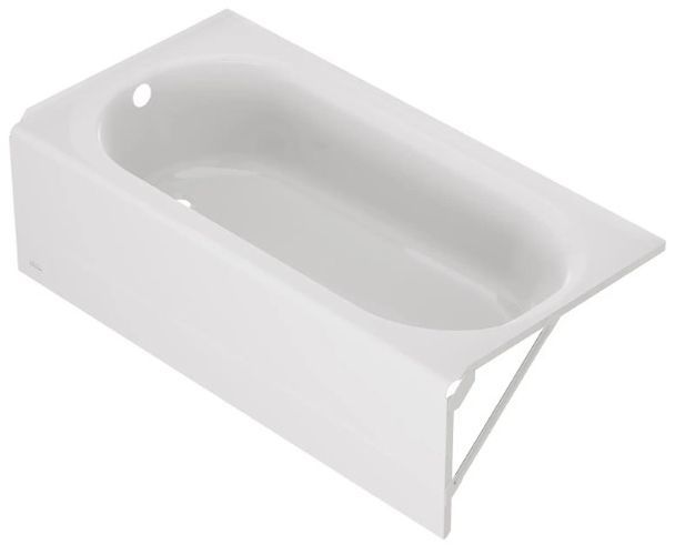 American Standard Princeton® White 60” x 32” Integral Apron Bathtub with Left-Hand Outlet-0